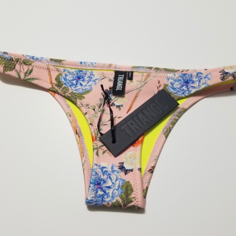 BRAND NEW Triangl light pink floral bottoms